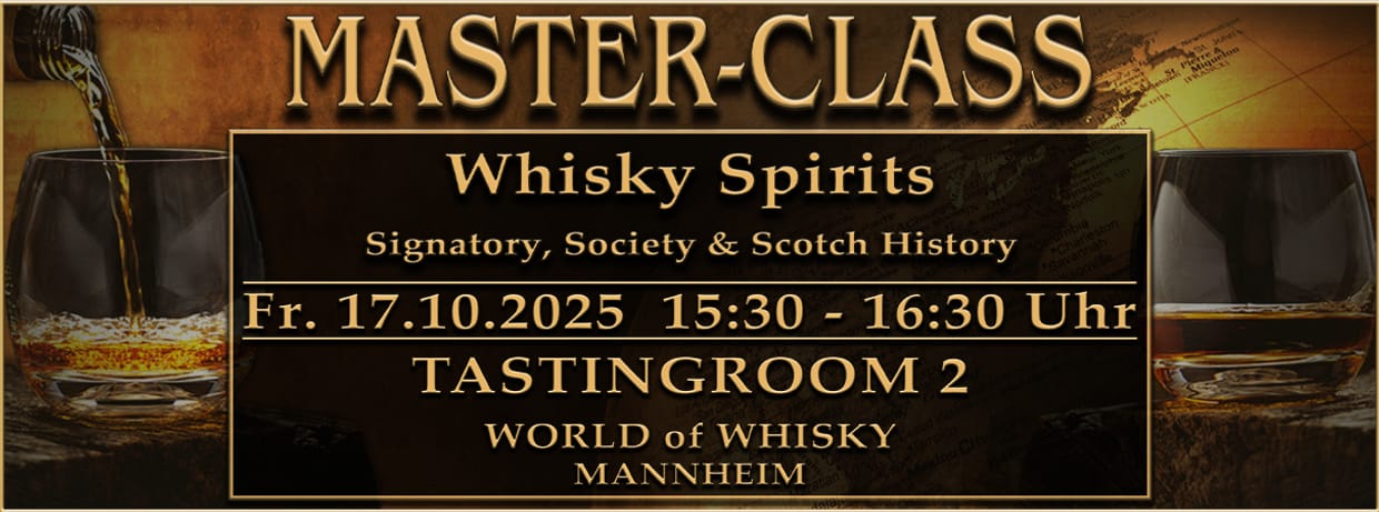 World of Whisky Masterclass - Whisky Spirits