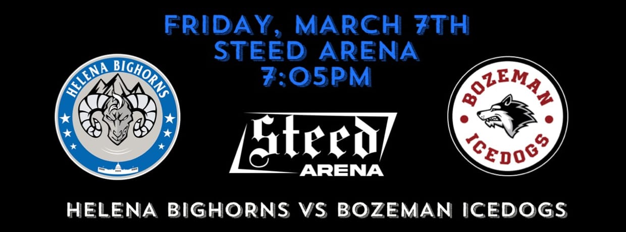 Helena Bighorns vs Bozeman Icedogs