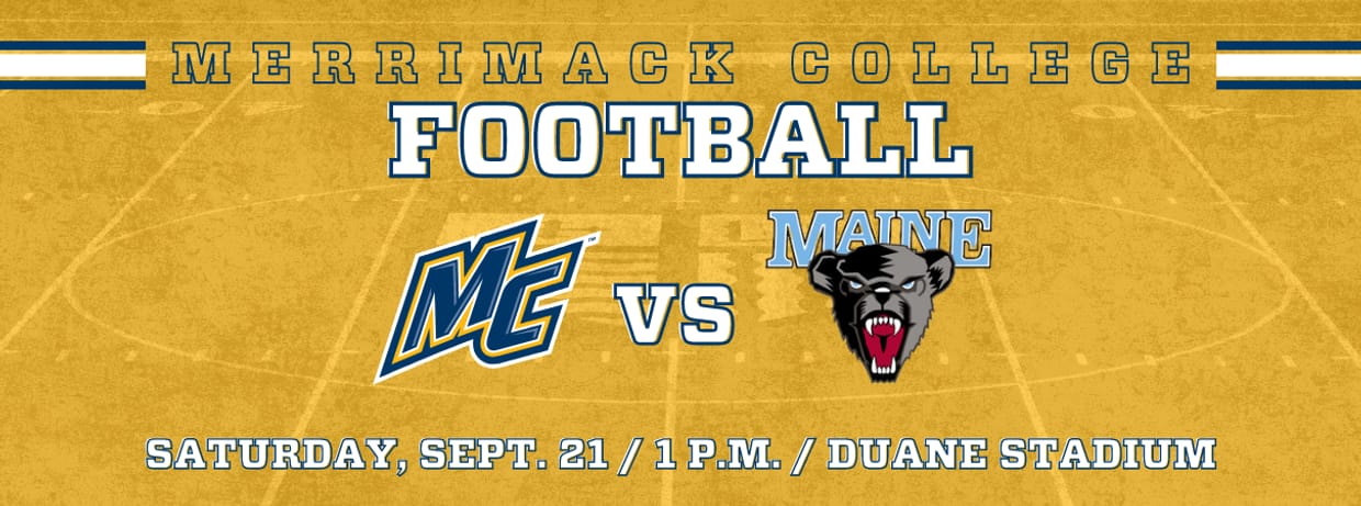 Merrimack Football vs. Maine