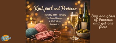 Knit, purl and Prosecco