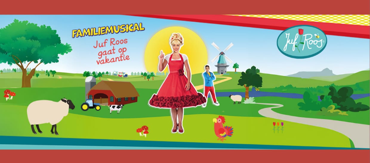 Juf Roos gaat op vakantie | Voorstelling 14:00 uur