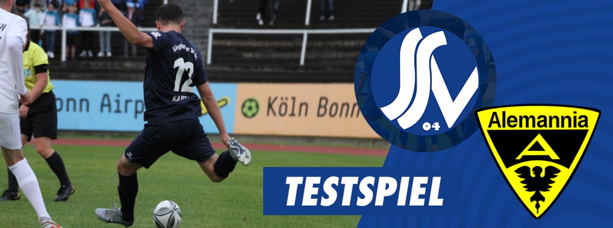 Siegburger SV gegen Alemannia Aachen 