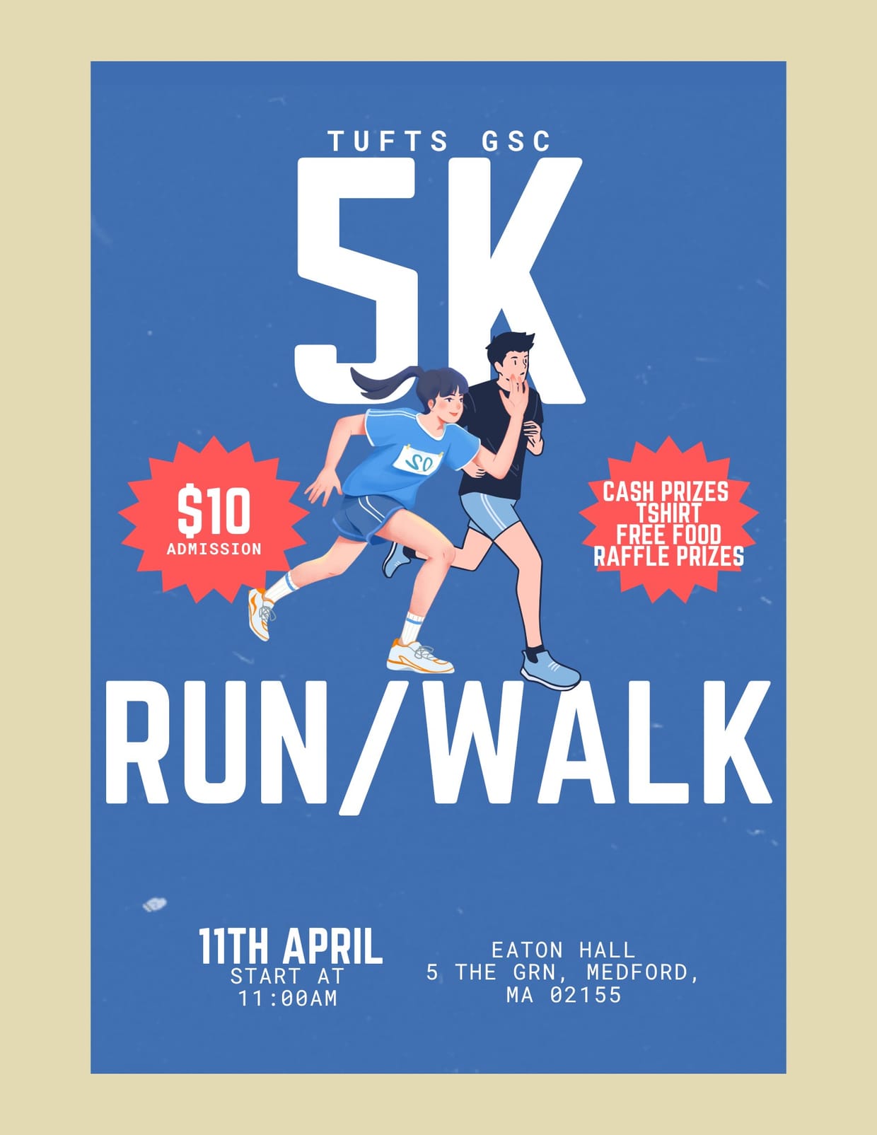 GSC: Tufts Community 5k Run