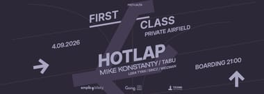 FIRST CLASS: PRIVATE AIRFIELD with HOTLAP 