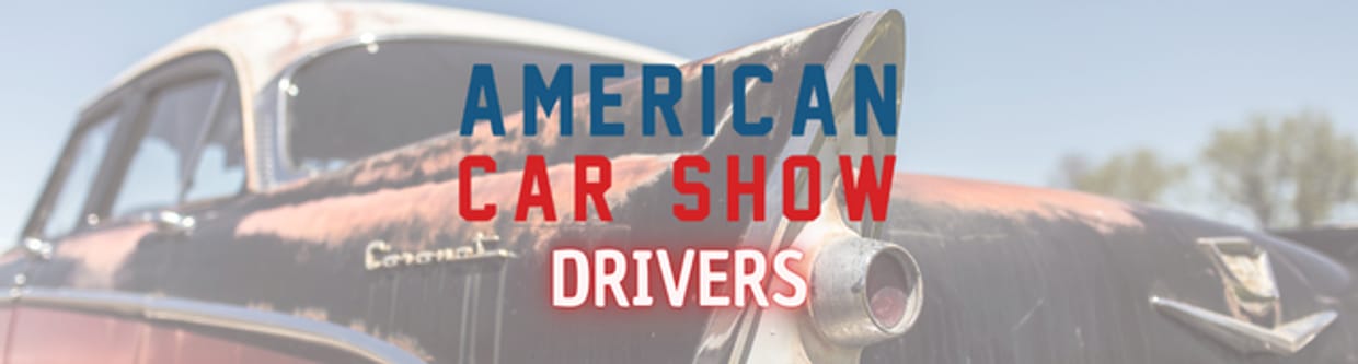 American Car Show Drivers Ticket