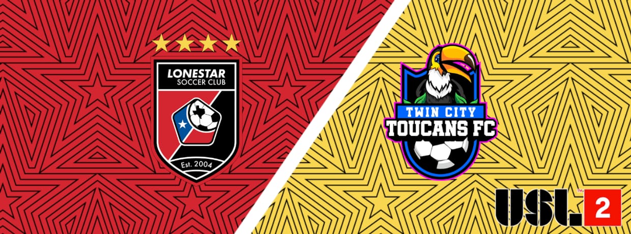 Lonestar USL League Two Vs. Twin City Toucans