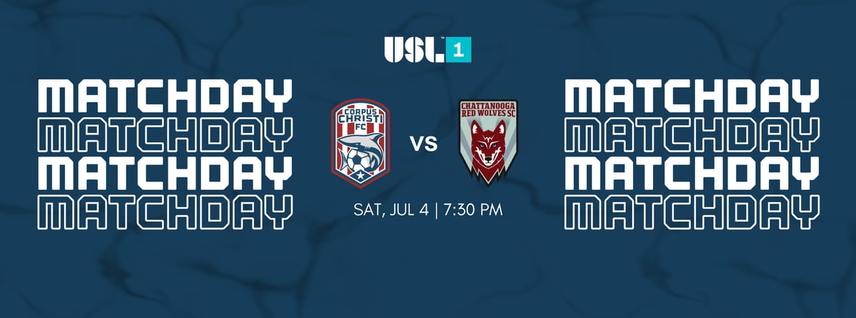 Corpus Christi FC vs Chattanooga Red Wolves SC