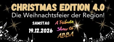 Christmas Edition 2026 with A Tribute to ABBA - One Night in Sweden