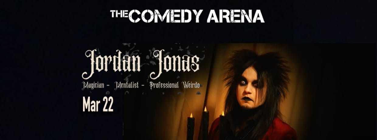9:30 PM - Jordan Jonas: Magician, Mentalist, Professional Weirdo