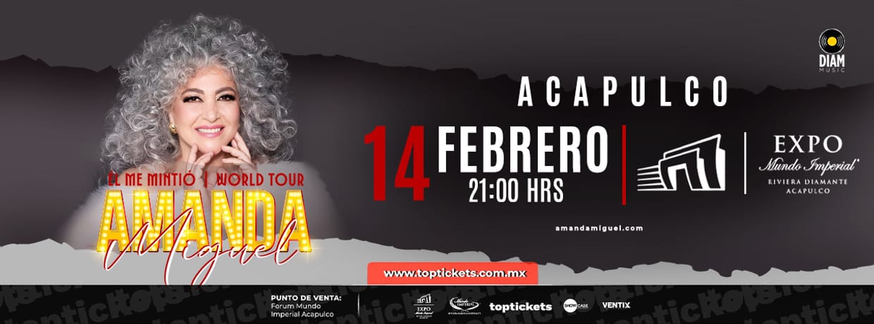 AMANDA MIGUEL 14/02/2026 EXPO MUNDO IMPERIAL