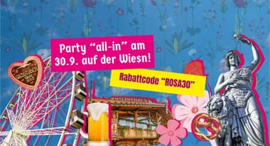 Rosa Wiesn in den WILDSTUBEN 2025