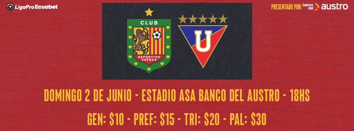 HINCHADA VISITANTE-DEPORTIVO CUENCA vs LIGA DEPORTIVA INIVERSITARIA