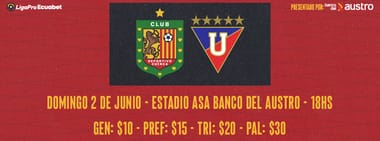 HINCHADA LOCAL-DEPORTIVO CUENCA vs LIGA DEPORTIVA INIVERSITARIA