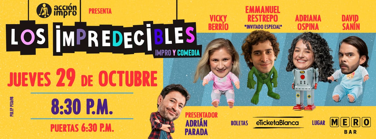 Acción Impro: Los Impredecibles (en Mero Bar)
