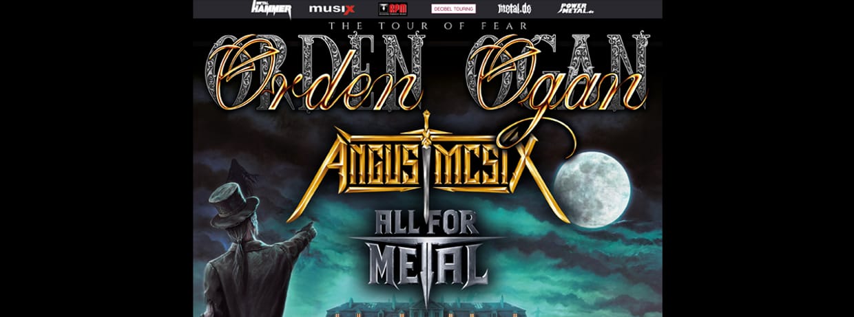 Orden Ogan, Angus McSix, All for Metal • 14.02.2025 Geiselwind