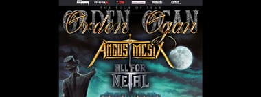 Orden Ogan, Angus McSix, All for Metal • 14.02.2025 Geiselwind