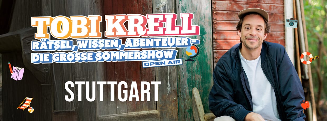 Tobi Krell live in Stuttgart ■ Open Air