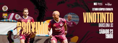 HINCHADA LOCAL-VINO TINTO vs BARCELONA SC