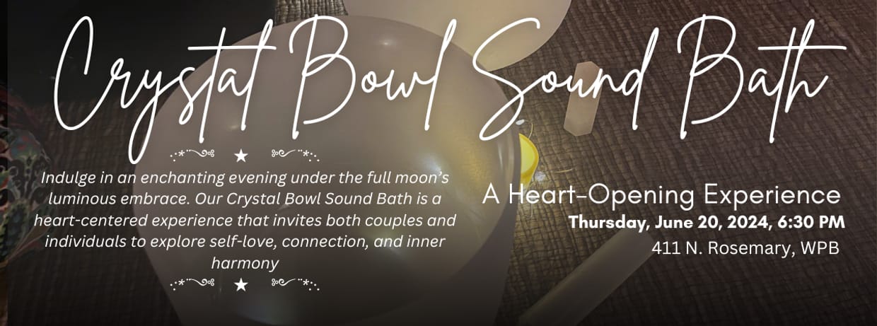 Full Moon Crystal Bowl Sound Bath