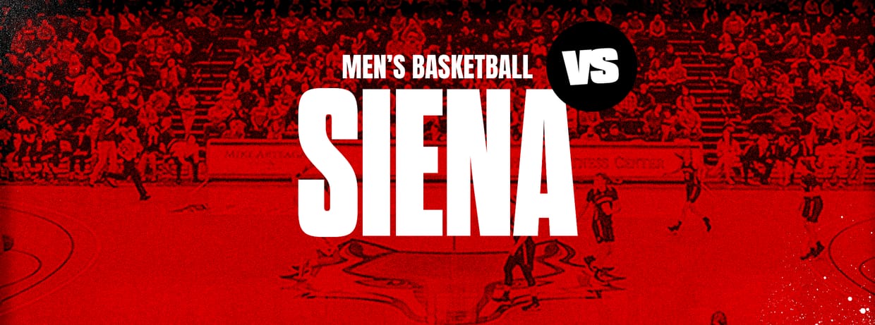 Men's Basketball vs. Siena