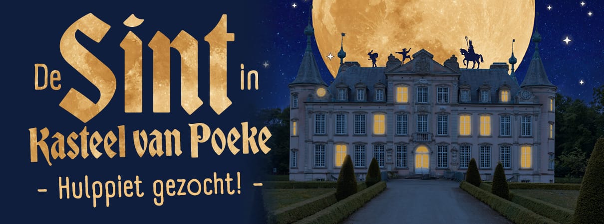 De Sint in het Kasteel van Poeke