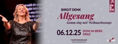 Birgit Denk lädt zum „Allgesang" - WEIHNACHTEN