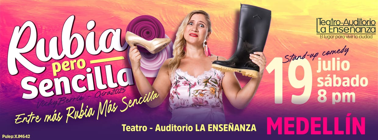VICKY BERRIO: RUBIA PERO SENCILLA (MEDELLIN)