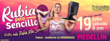 VICKY BERRIO: RUBIA PERO SENCILLA (MEDELLIN)