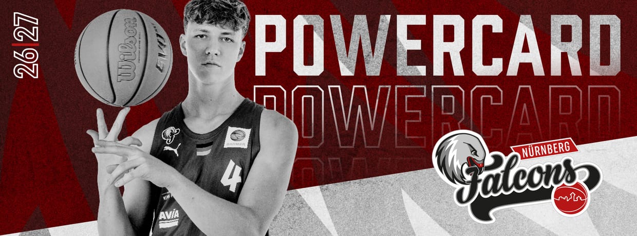 Nürnberg Falcons POWERCARD | Saison 26/27