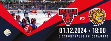 DEVILS Ulm/Neu-Ulm vs. EHC Waldkraiburg Die Löwen