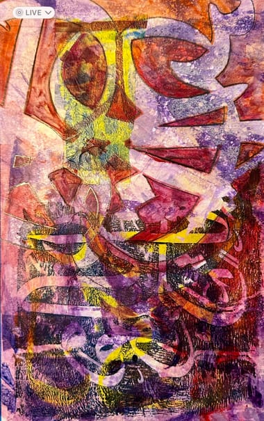 Exploring Gelli Plate Printing: The Essentials for Beginners with Haifa Al Khuzaei 