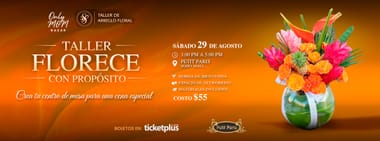 TALLER FLORECE CON PROPÓSITO