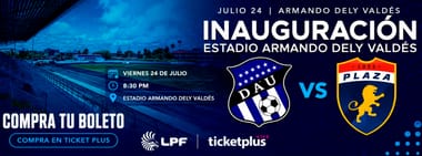  DEPORTIVO ÁRABE UNIDO (DAU) vs CD PLAZA AMADOR (PLA)