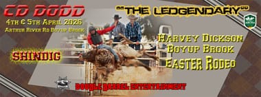 C.D. Dodd Harvey Dickson Easter Rodeo Shindig 2026