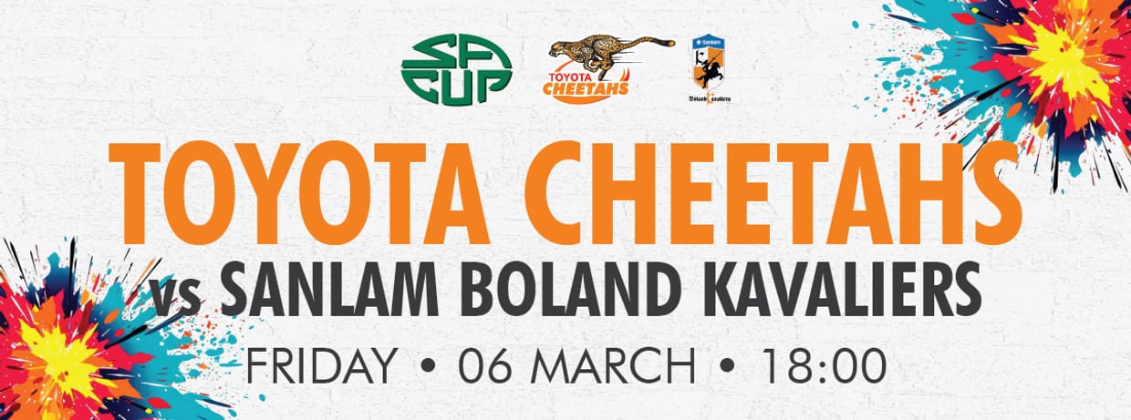 Toyota Cheetahs vs Sanlam Boland Cavaliers