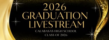 Calabasas High School Graduation 2026 - LIVESTREAM THEATER SEATING ONLY