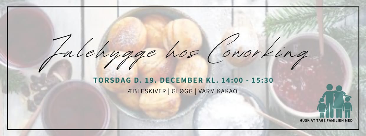 Juleafslutning hos Coworking Plus