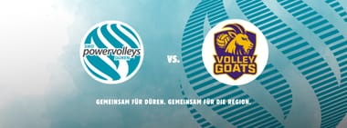 SWD powervolleys Düren vs. cerebricks VOLLEY GOATS Mitteldt.