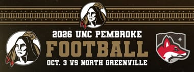 UNCP Braves Football Vs North Greenville