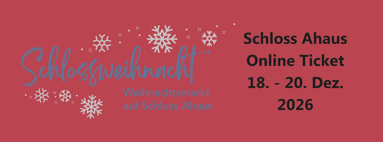 Schlossweihnacht Ahaus 18.-20. Dezember 2026