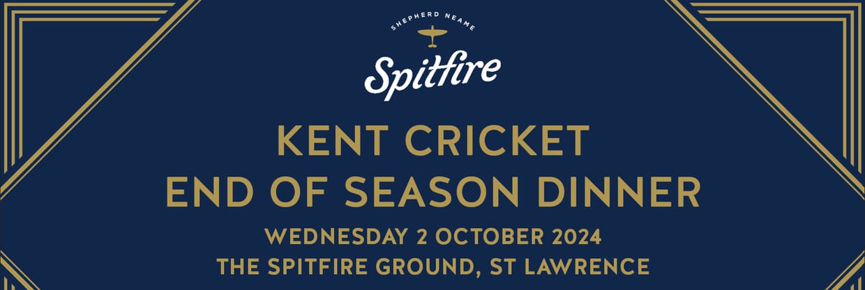 Kent Cricket End of Season Dinner