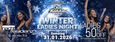 Sa 31.1.26 RAKKAS "Winter Ladys Night"
