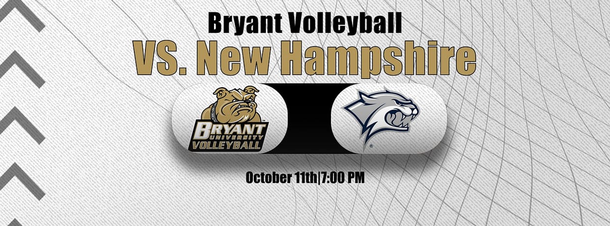 Bryant Volleyball vs. New Hampshire