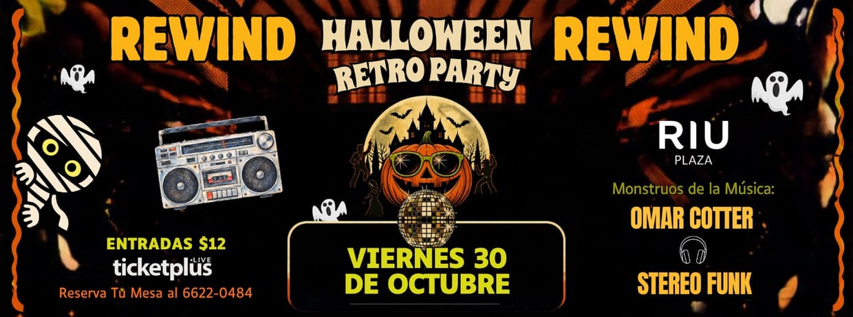 REWIND MUSIC RETRO - HALLOWEEN