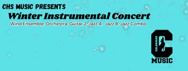 CHS Winter Music Concert - Instrumental