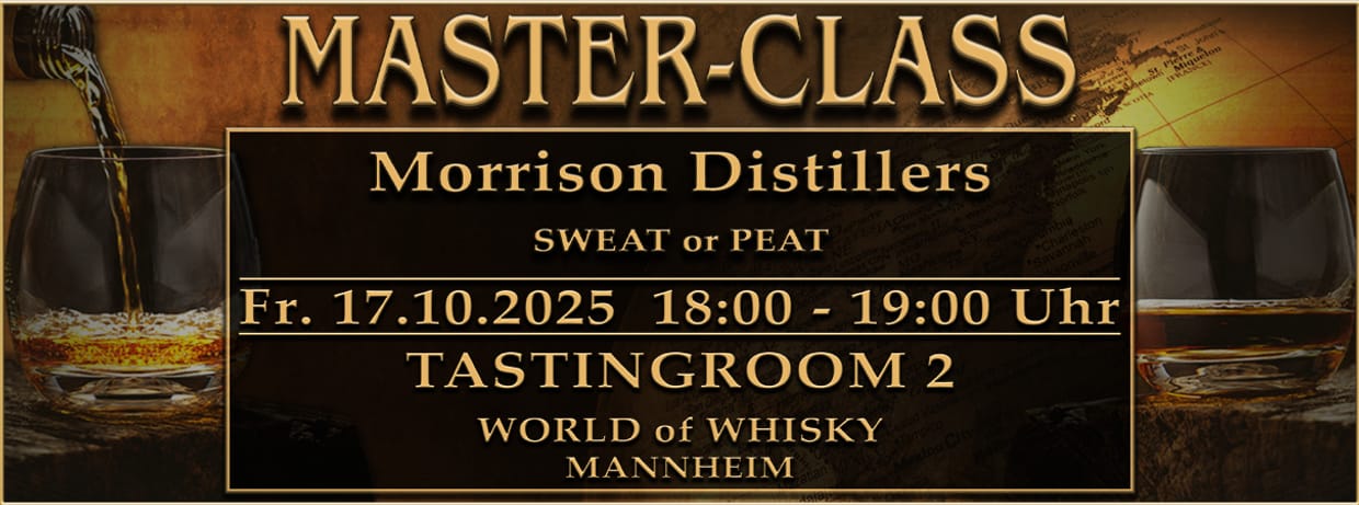 World of Whisky Masterclass - Morrison Distillers