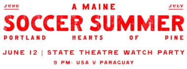 Maine Soccer Summer Watch Party: USA vs Paraguay