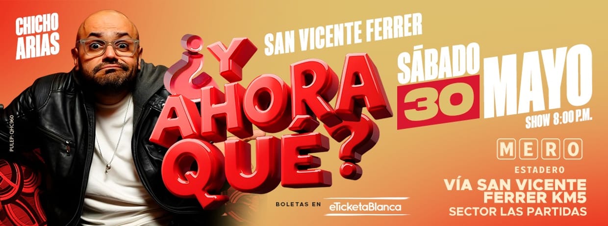 CHICHO ARIAS - ¿Y AHORA QUÉ? (SAN VICENTE FERRER)