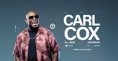 UNO PRESENTS CARL COX - 12TH AUGUST 2026