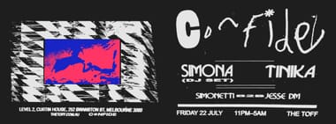 CONFIDE FEATURING SIMONA + TINIKA +  CONFIDE (SIMONETTI B2B JESSE DM)